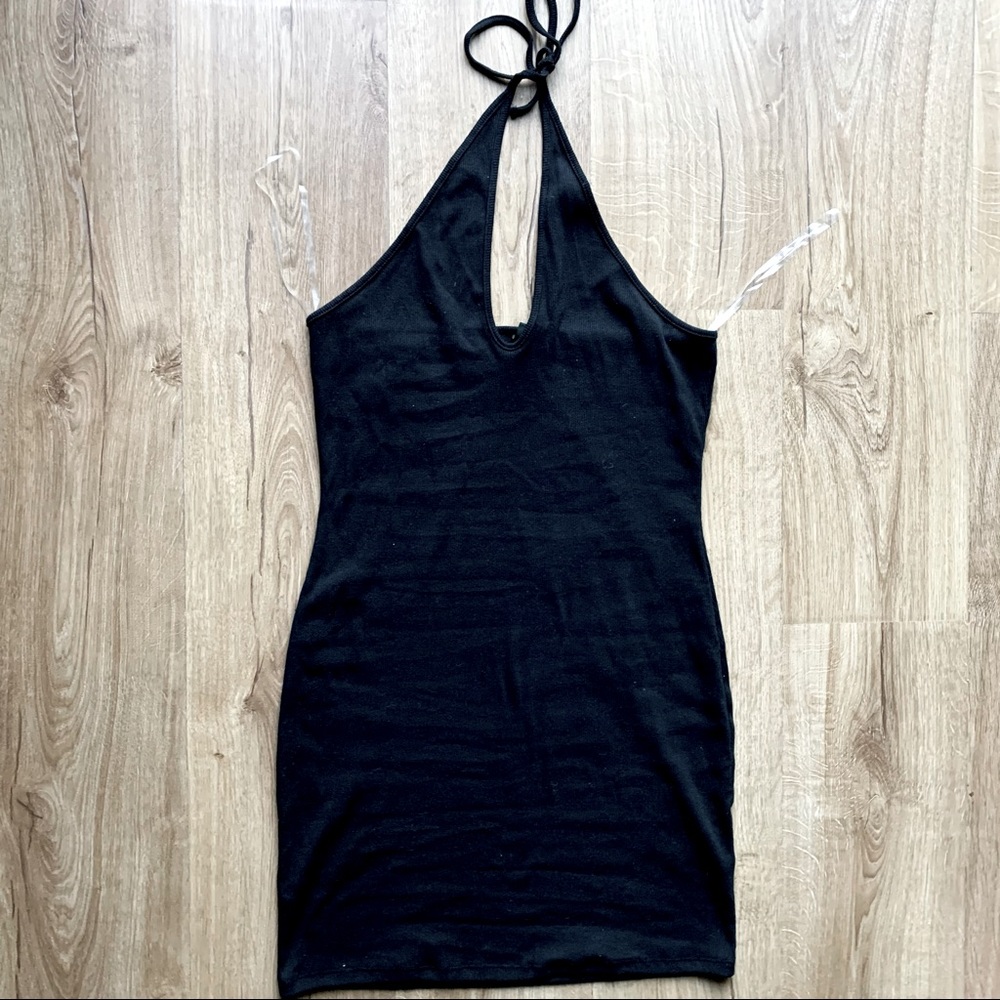 Wild Fable Halter Top Womens Little Black Dress Size Large